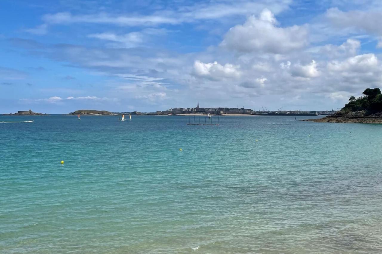 Vacances En Mode Pieton 2P 5Mn Plage Ecluse Apartment Dinard Luaran gambar